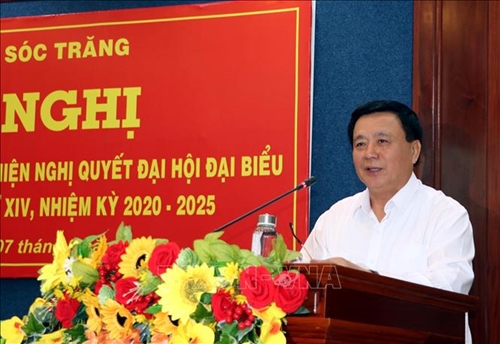 Ủy viên Bộ Chính trị Nguyễn Xuân Thắng: Sóc Trăng cần phát huy tiềm năng tăng tốc phát triển